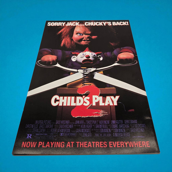 Chucky 1990 Innovation Child's Play 2 The Official Film Adaptation Graphic Novel - Picture 16 of 16